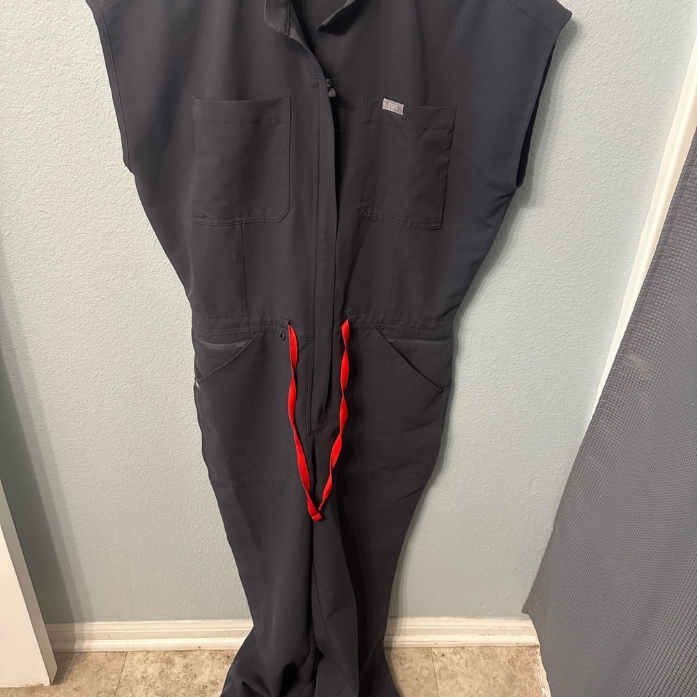 FIGS Gray Jumpsuit
